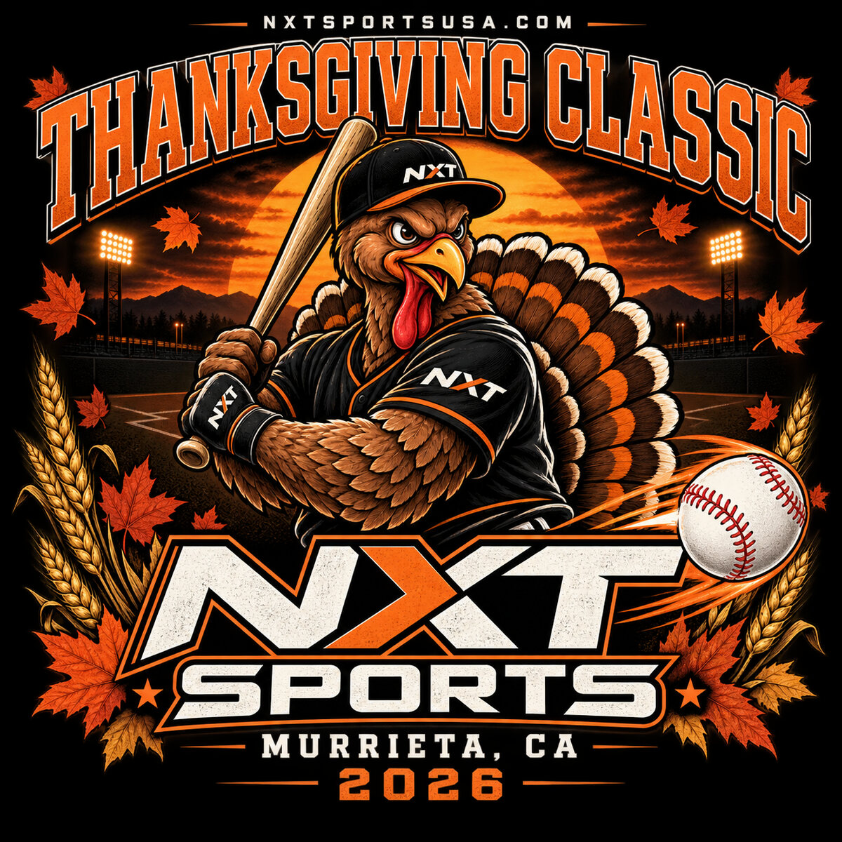NXT Thanksgiving Classic tournament flyer